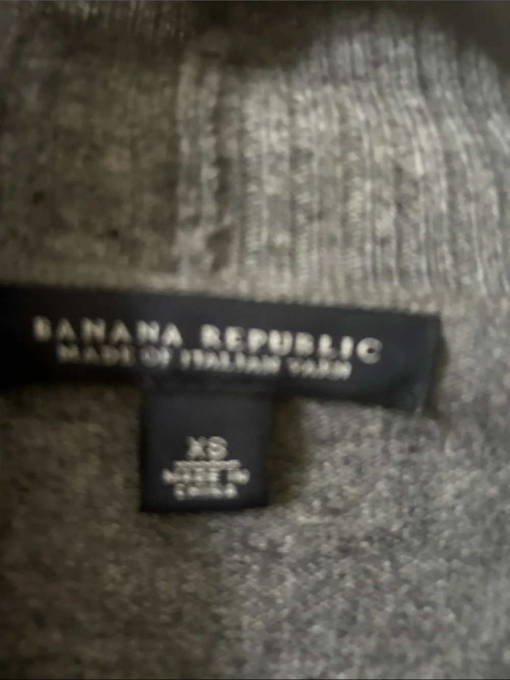 Banana Republic Heather Gray Open-Front Shawl Cardigan